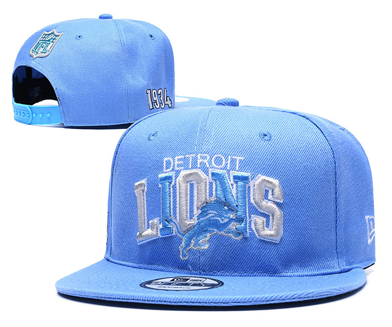 Detroit Lions 2024 Stitched Snapback Hats 002